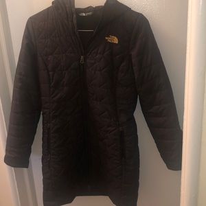 EUC The North Face Black Puffer Jacket Small Petite